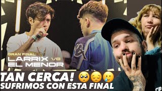 HOST CHILENO 🇨🇱 Reacciona con su MADRE Y NOVIA a LARRIX VS EL MENOR  FINAL FMS INTERNACIONAL 2024 [upl. by Fortune]