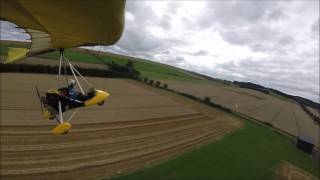 microlight crash [upl. by Skier]