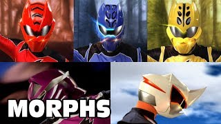 Jungle Fury  All Ranger Morphs  Power Rangers Official [upl. by Warrin962]