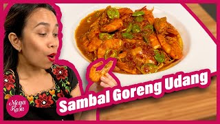 Fikk deilige reker fra naboen min og laget umiddelbart Sambal Goreng Udang av dem [upl. by Esmaria100]