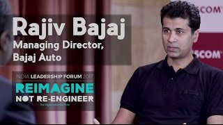 Rajiv Bajaj Managing Director Bajaj Auto  NILF 2017 [upl. by Llener328]