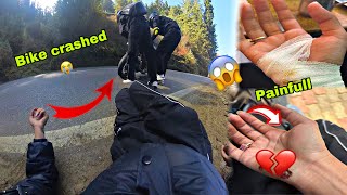 Crash ho gya 💔 ll Badly injured ll No more vlogs [upl. by Odlaumor]