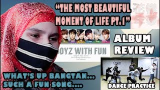 ALBUM REVIEW BTSs quotBoyz With Funquot Dance Practice [upl. by Jessy286]