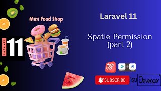 Laravel 11  Install Spatie Permission Part 27 [upl. by Cohberg]