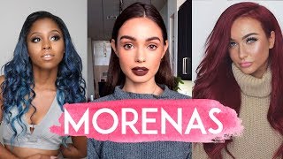 COLORES DE CABELLO PARA MORENAS 🔥 ¡LOS MEJORES [upl. by Ignace]