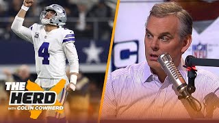 THE HERD  Colin Cowherd Cowboys Dak Prescott ankle no longer wearing walking boot [upl. by Verras]