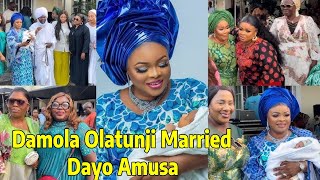 Dayo amusa and Damola olatunji married Dayo Amusa Naming Ceremony [upl. by Saeger]