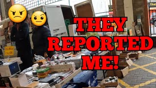 Reported for filming at the car boot [upl. by Anaic]