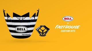 Bell  Fasthouse Custom Kits  Bell Helmets [upl. by Halona495]