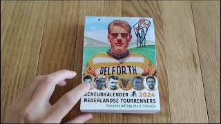 Scheurkalender 2024  Nederlandse tourrenners [upl. by Beau]