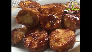 KAMOTE QUE RECIPE  CAMOTE CUE WITH BROWN SUGAR [upl. by Yert]