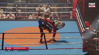 Alexandra Dimitrova vs Yasmine Talha [upl. by Entwistle]