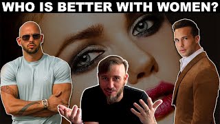 Is TRISTAN TATE Better With Women Than ANDREW Dating Coach Reacts [upl. by Josefa]