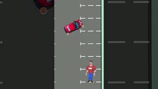 Drive into and Reverse out of bays One of the UK Driving test possible exercises [upl. by Ilak]