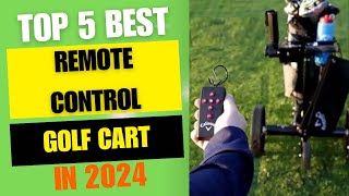 Top 5 Best Remote Control Golf Cart for Hills 2024  Best Motorized Golf Carts Reviews [upl. by Carlynne664]