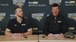 Full Press Conference Following Towson Mens Lacrosse Victory Over Hofstra [upl. by Etterual]