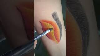 Full cut crease eye makeup eyemakuptutorial makupshorts mahakalbhakat [upl. by Atilamrac]