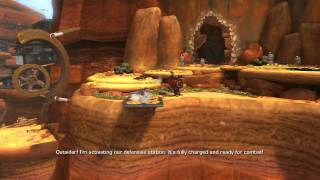 Ratchet and Clank A Crack in Time 10  Ratchet  Planet Lumos Krell Canyon [upl. by Etz]