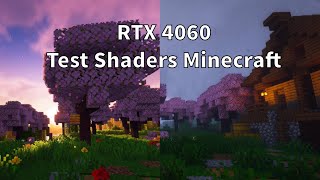 Minecraft RTX 4060 Test Shaders [upl. by Bracci]