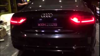 AUDI A5 FACELIFT LED TAIL LIGHT CONVERSION VIA CODING [upl. by Ditzel]