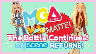 MGA vs Mattel The Battle Continues Barbie MYSCENE Returns in 2024 [upl. by Maier]