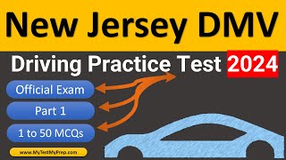 2024 NJ Drivers Permit Practice Test 50 Questions amp Answers [upl. by Lull704]