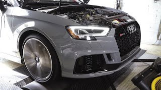 Audi RS3 Makes 500HP On Dyno  USP Motorsports  APR [upl. by Gunilla]