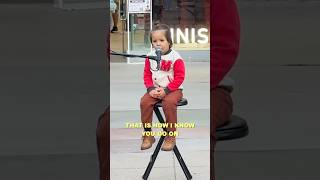 This 3 year old SINGER amazed EVERYONE karolinaprotsenko cute titanic fyp singer singing [upl. by Klug592]