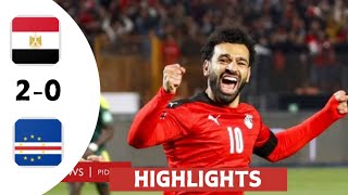 Omar Marmoush goal  Egypt vs Cape Verde 20  goals amp highlights [upl. by Bromleigh640]