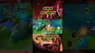 BALMOND EpicGameplay mobilelegendsshortvideo [upl. by Surtemed711]