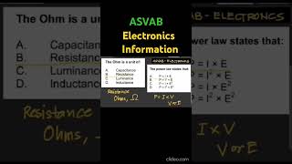 ASVAB Electronics Information [upl. by Ahtamas]