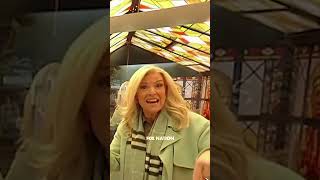 Janice Dean Steps Into the Saints Photo Booth at NYC Popup for a Saintly Transformation [upl. by Ybok]