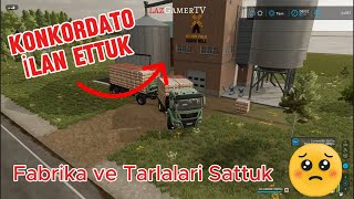 Konkordato İlan Edip Un Fabrikasını ve Tarlaları SATTUKfarming farmingsimolatorfarmingsimulator [upl. by Merridie]