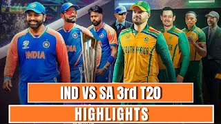 IND vs SA t20 Highlights 2024  India vs South Africa 3rd T20 Highlights of Today Cricket Match [upl. by Hammond]