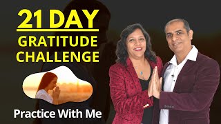 Transform Your Life  Join 21Day Gratitude Challenge with Mitesh Khatri  Law of Attraction Coach [upl. by Etnud]