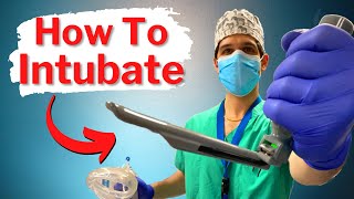 How to intubate with a Miller straight blade [upl. by Meekahs278]