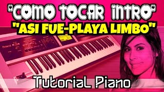 COMO TOCAR ASI FUE  PLAYA LIMBO INTRO [upl. by Ollehto369]