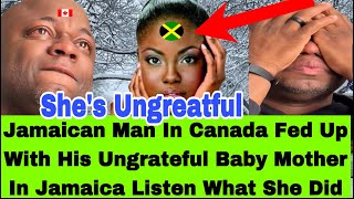 FATHER IN CANADA 😮EXPOSED HIS JAMAICAN WIFE STEALING HIS MONEY HE SENT FROM FARM WORK TO JAMAICA [upl. by Attinahs]