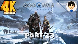 God of War Ragnarök  PC 4K 60FPS DLSS Part 23 Walkthrough Gameplay No Commentary [upl. by Dulcine]