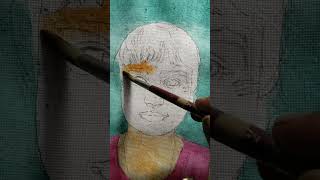 Portrait painting drawing painting artwork art artist viralvideo vairalvideo video sketch [upl. by Swayne]