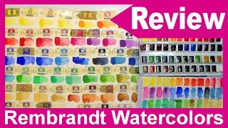 Rembrandt Watercolor Paint Review [upl. by Ajam]