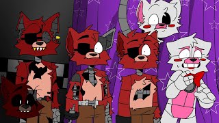 When all foxy meet Roxy… Fnaf Security Breach [upl. by Nyraf]