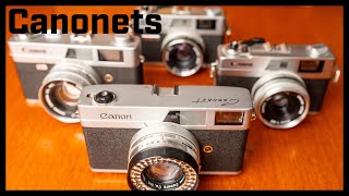 The Canonets  Canon’s Vintage Rangefinder Cameras  Ql17Giii  QL17  Canonet 28  Canon History [upl. by Atirahs18]