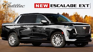 2022 Cadillac Escalade EXT Sport rendered As New Luxury Truck based on 2021 Platinum Model [upl. by Connelley]