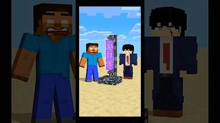 New trick minecraft herobrinestory herobrime monsterschool herobrineattitude minecraftmemes [upl. by Jair]