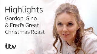 Gordon Gino and Freds Great Christmas Roast  Geri Horner Pushes Gordon Ramsay Over The Edge  ITV [upl. by Janot]