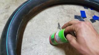 How To Patch a Tire Inner Tube  Motorcycle Tube Repair [upl. by Fritzie]