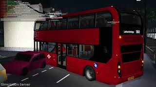 SIM MODE Croydon V13  Bus spotting at Thornton Heath with alot of chaos [upl. by Arait950]