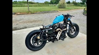 In depth tour Custom Harley Davidson FortyEight [upl. by Ieppet]