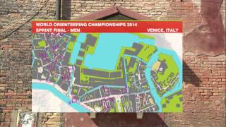 World Orienteering Championships 2014 Sprint in Venice [upl. by Dranik301]